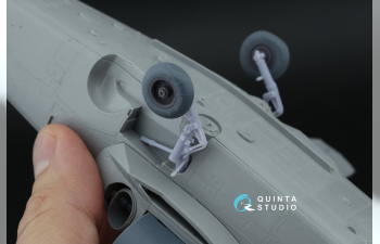 Стойки шасси Ка-52 (Звезда/Quinta Models)