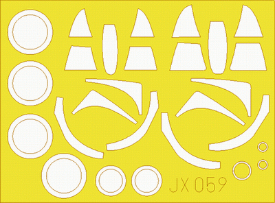 Окрасочная маска Американский легкий палубный штурмовик Douglas A-4E / F Skyhawk