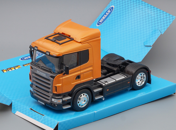 SCANIA R470, orange / black