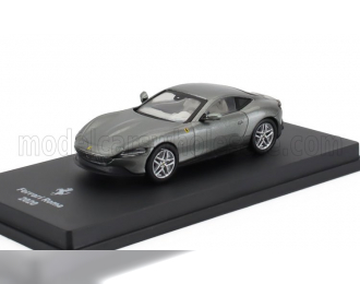 FERRARI Roma (2020) - With Showcase, Grigio Medio - Grey