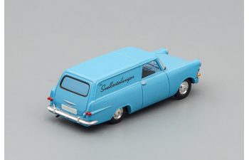 OPEL Rekord P II Van, light blue