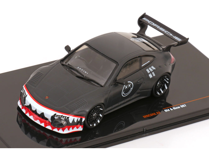 PORSCHE 911 (997) Old & New New Body Kit (2020), black