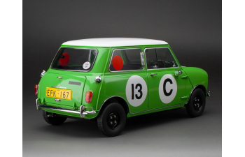 MINI Cooper S  #13 Rauno Aaltonen/Bob Holden Winner Gallaher 500 (1966), green