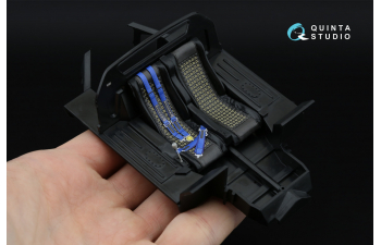 3D Декаль интерьера кабины Ford GT40 Mark II (Fujimi) (с 3D-печатными деталями)