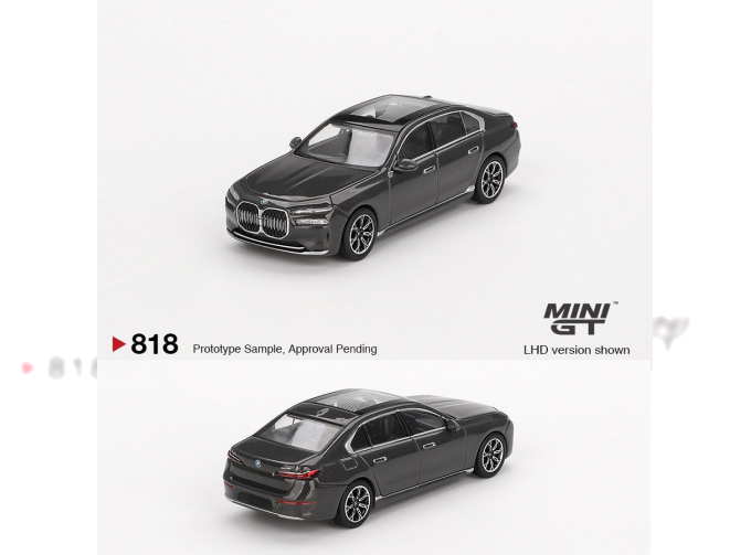 BMW i7 Xdrive 2024 (Lhd) темно-серый