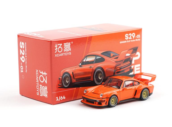 PORSCHE Singer DLS Turbo Study, orange