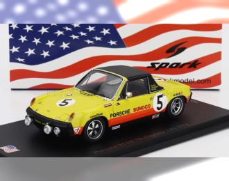 PORSCHE 914/6  №5 24h Daytona (1971) J.Duval - G.Nicholas - B.Bailey, Yellow Red Black