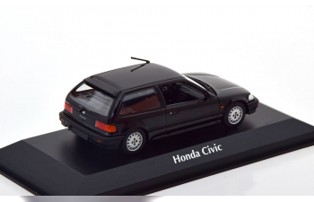 HONDA Civic (1990), black