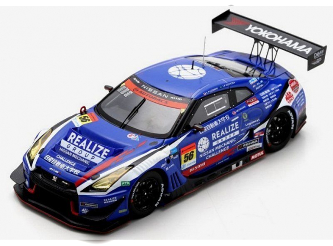 NISSAN Gt-r Team Realize Nissan Kondo Racing №56 Gt300 Super Gt (2022) K.Fujinami - J.p.de Olivera, Blue White