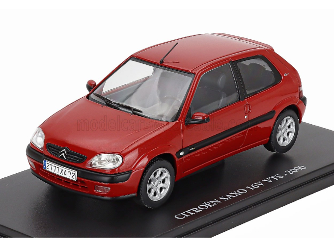CITROEN Saxo 16v Vts (2000) - Con Vetrina - With Showcase, Red