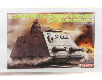 Сборная модель TANK Schwerer Panzerspahwagen Military 1945