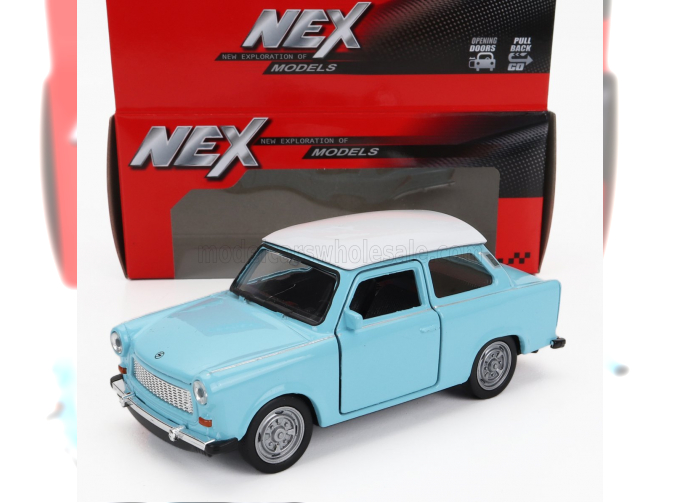 TRABANT 601 (1965), Light Blue White