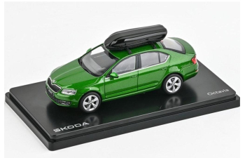 SKODA Octavia III (2012), green metallic