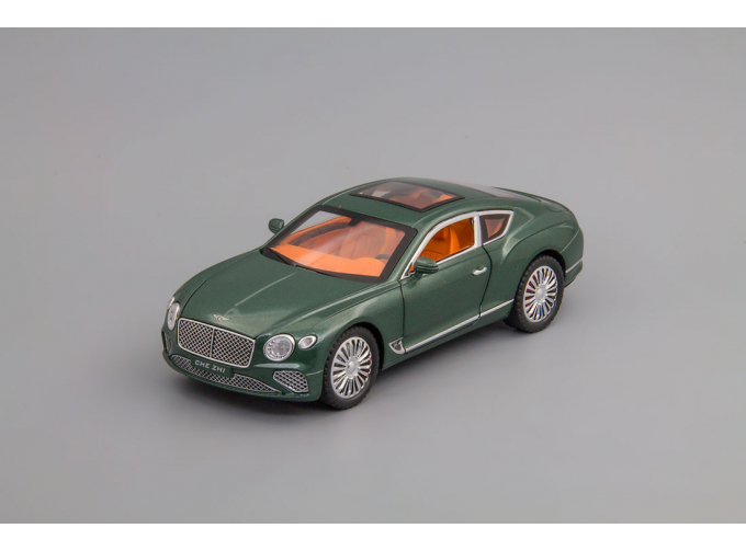 BENTLEY Continental GT 2021, зелёный