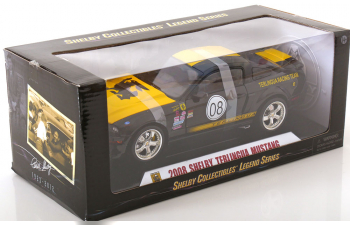 FORD Shelby Mustang Terlingua Racing Team (2008), black yellow