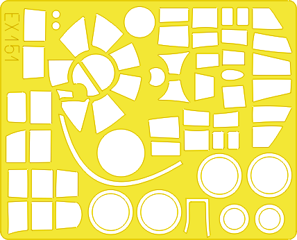 Окрасочная маска Немецкий бомбардировщик Junkers Ju 188 E
