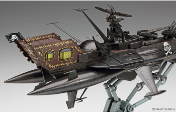 Сборная модель TV SERIES Space Pirate Battleship Arcadia Third Ship Captain Harlock
