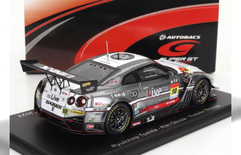 NISSAN Gt-r Team Gainer Tanax №10 Gt300 Super Gt (2022) R.Tomita - R.Okusa, White Grey