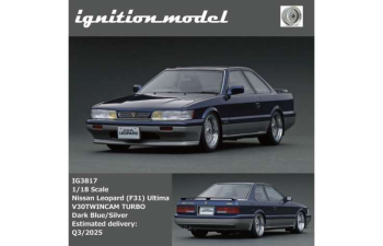 NISSAN Leopard (F31) Ultima V30TWINCAM TURBO,  dark blue/silver