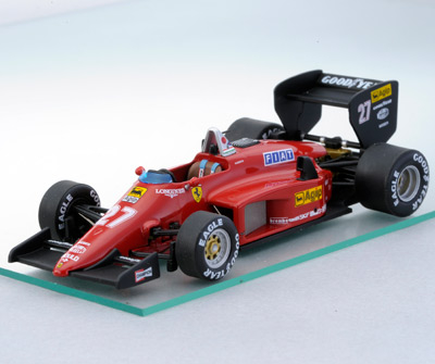 FERRARI F1 156/85 №27 Winner Canal (Michele Alboreto), red