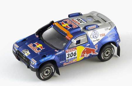 VOIKSWAGEN Touareg №306 2-nd Dakar 2010, blue
