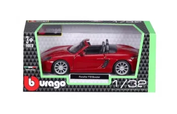 PORSCHE 718 Boxter, red