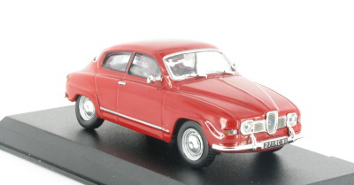 SAAB 96 V4 1973, серия Auto Plus La Collection 36, красный