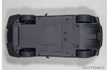 Koenigsegg One:1 2014 (clear carbon fiber/gold stripes)