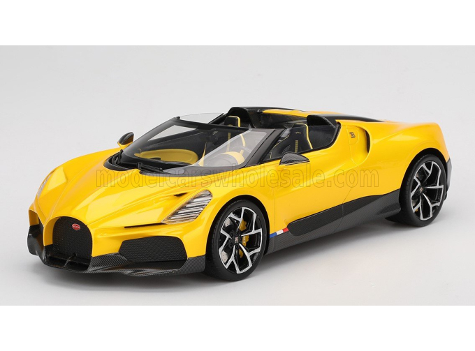 BUGATTI W16 Mistral (2023), Yellow