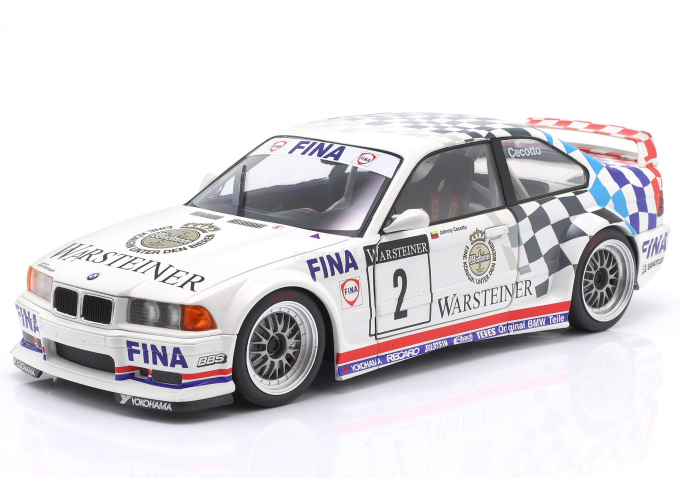 BMW 3-Series M3 GTR (E36) №7 Winner ADAC GT-CUP Season Johnny Cecotto (1993) 