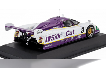 JAGUAR Xjr12 7.0l V12 Team Silk Cut Jaguar T.w.racing №3 Winner 24h Le Mans (1990) John Nielsen - Price Cobb - Martin Brundle, White Purple