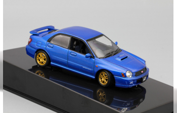 SUBARU New Age Impreza WRX STI (2001), blue