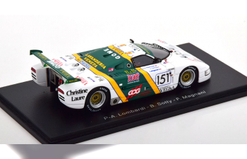 SPICE SE86C N151 24h Le Mans, Lombardi/Sotty/Magnini (1989)