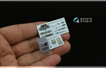 3D Декаль интерьера кабины Su-27 (Trumpeter) (с 3D-печатными деталями)