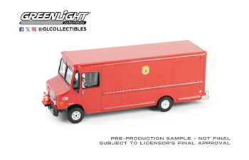 Step Van with Traffic Cone Mounts Village of Arlington Heights (2020), red