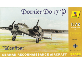 Сборная модель German Reconnaissance Aircraft Dornier Do 17 P "Westfront"