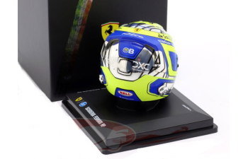 MINI HELMET Ferrari SF-24 7th Saudi Arabia GP (Jiddah) Formula 1 Oliver Bearman (2024)
