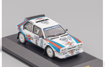 LANCIA Delta S4 #6 H.Toivonen - N.Wilson #6 RAC RALLY 1985, white