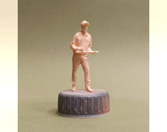 Фигура 0897 Володя ППС, неокрашенная