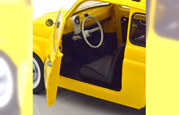 FIAT 500 (1968), yellow