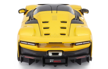 FERRARI F80 (2024) - Black Wheels, Giallo Tristrato - Yellow Met
