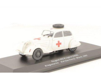 PEUGEOT 402 B Legère (1942), Voitures Militaires de la 2nde Guerre Mondiale