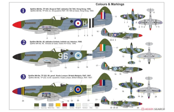 Сборная модель Supermarine Spitfire Mk.18e "Asian Teritory"