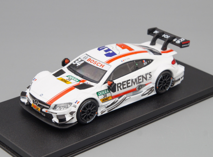 MERCEDES-BENZ AMG C63 DTM #34 Esteban Ocon, white