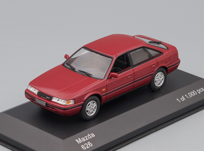 MAZDA 626 1979, metallic dark red