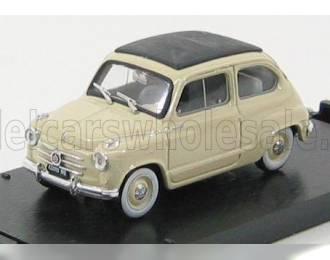 FIAT 600 TETTO CHIUSO - CLOSED ROOF (1956), BEIGE CHIARO