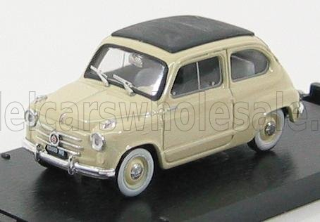 FIAT 600 TETTO CHIUSO - CLOSED ROOF (1956), BEIGE CHIARO