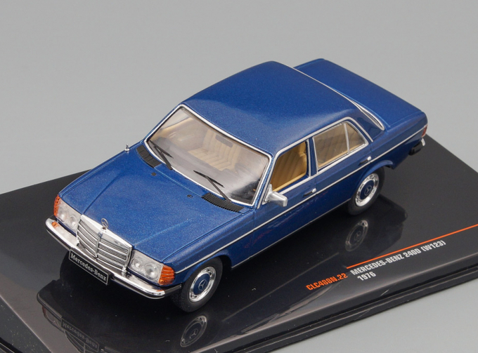 MERCEDES-BENZ 240D W123 Saloon (1976), blue metallic