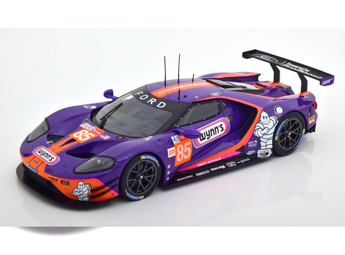 FORD Gt Ford Ecoboost 3.5l Turbo V6 Team Keating Motorsport №85 24h Le Mans (2019) B.Keating - J.Bleekemolen - F.Fraga, Purple Orange