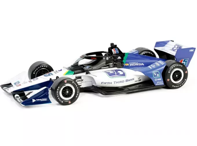 HONDA №15 Rahal Letterman Lanigan Racing IndyCar Series Graham Rahal (2024)